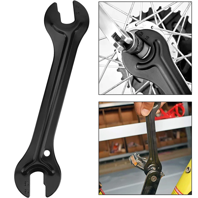 2Pcs Bicycle Hub Pedal Repair Wrench Bicycle Repair Tools Bike Wheel Hub Axle Cone Adjuster Pedal Spanner For MTB 13/14/15/16mm
