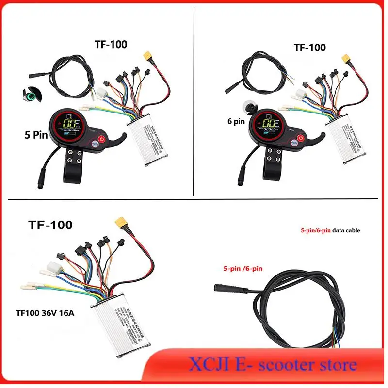 

For Kugoo Kukirin M4 /M4 Pro Electric scooter Part48V 36 16A20A Controller And TF-100 Throttle Display