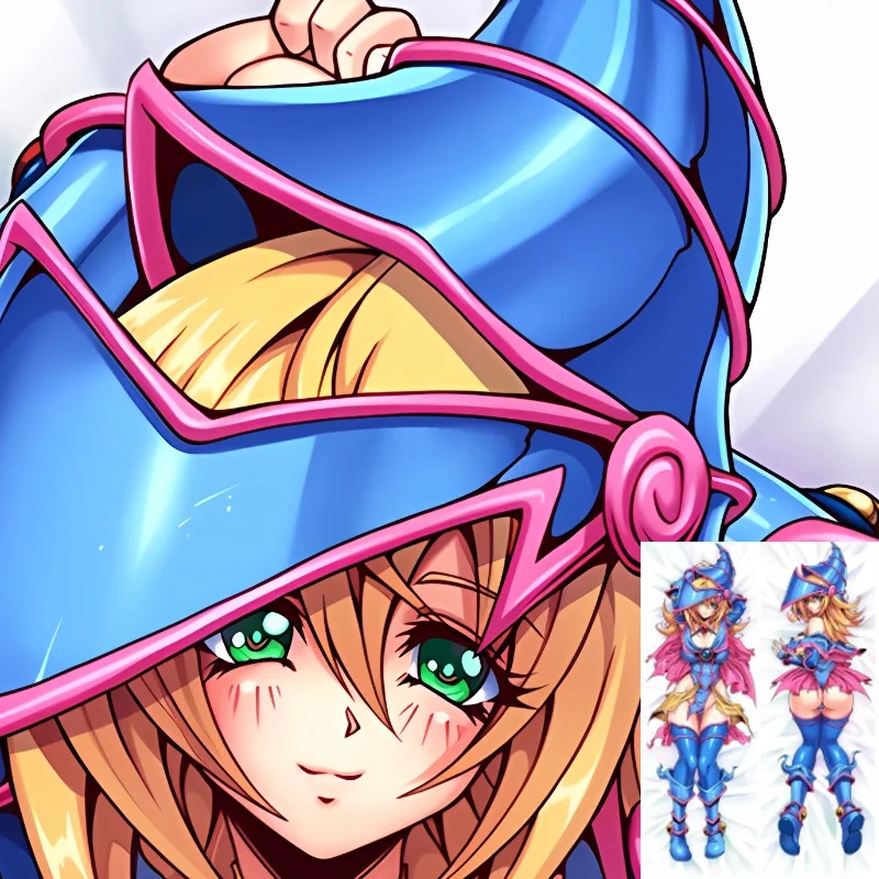 

DIY Customized Anime Black Magician Girl Dakimakura Pillow Cover Case Hugging Body Pillowcase Home Bedding Dropshipping