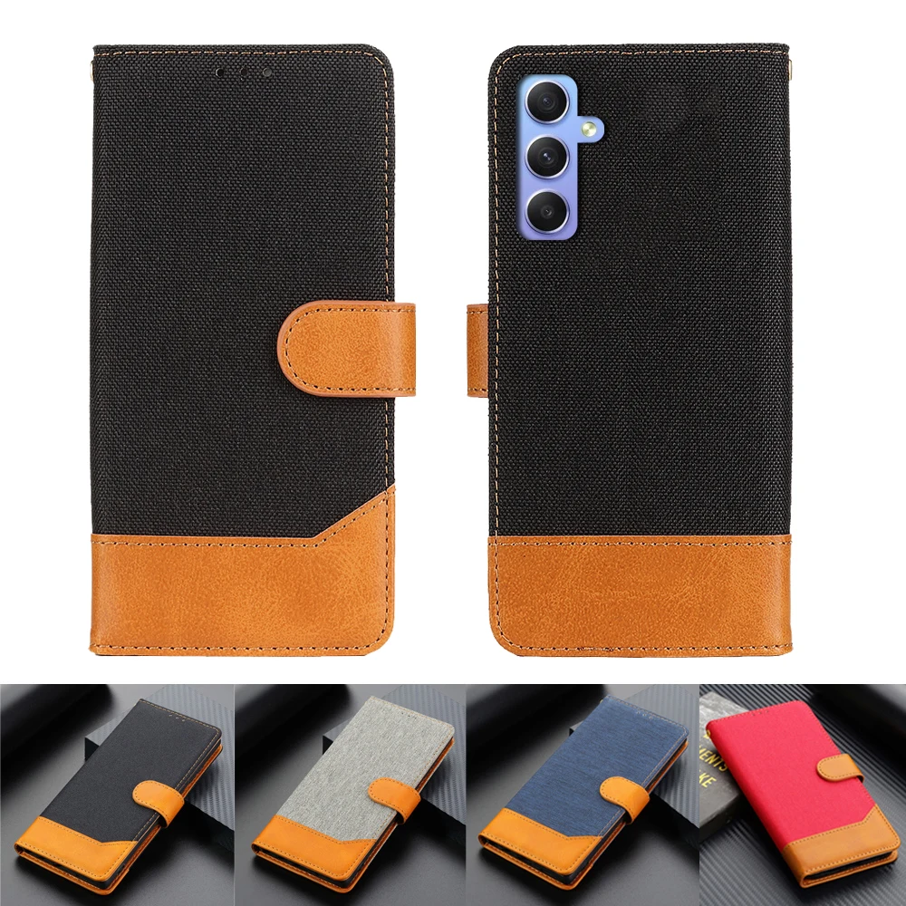 For Samsung A34 5G GalaxyA34 5G SM-A346B Case Leather Wallet Flip Case For Samsung GalaxyA34 5G SM-A346B Phone Cases