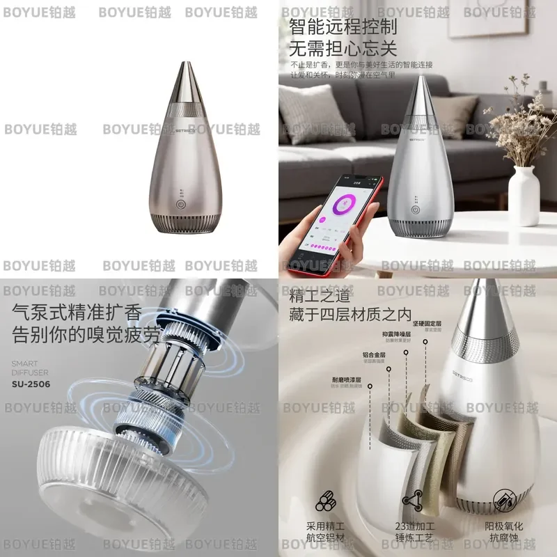Automatic Aromatherapy Diffuser for Home Hotel Commercial Use Premium Desktop Scent Machine Durable Air Fragrance Expander