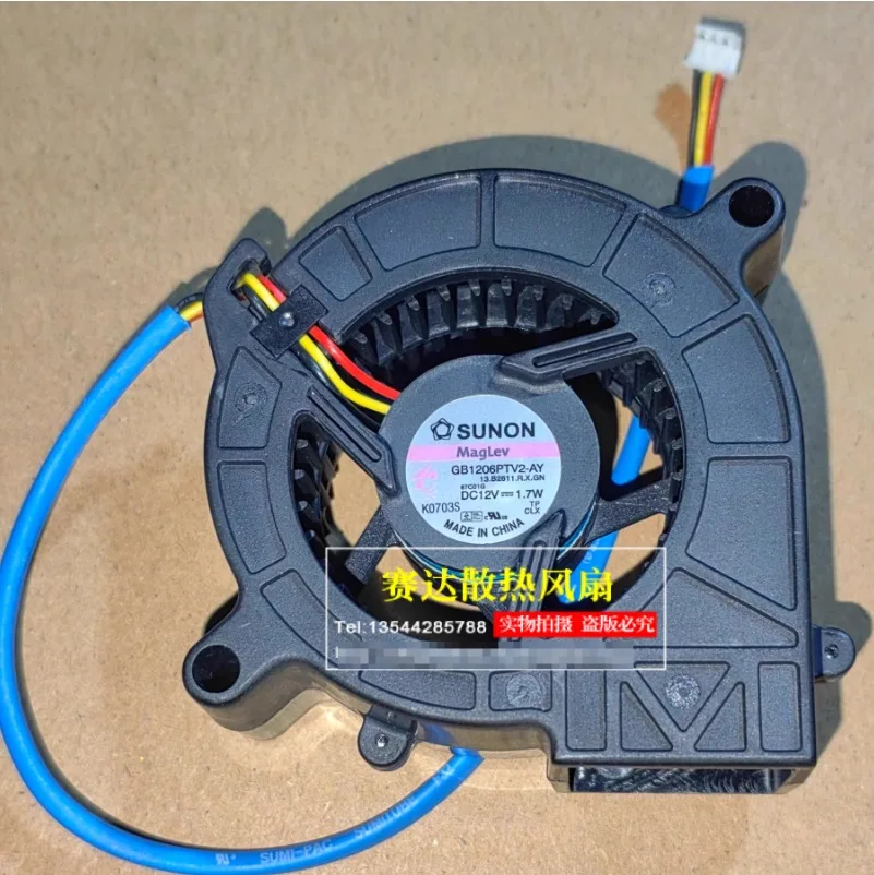 SUNON GB1206PTV2-AY DC 12 В 1,7 Вт 60x60x25 мм 3-проводной охлаждающий вентилятор