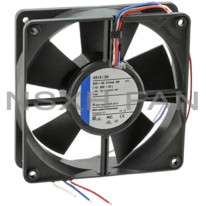 Ventilador de refrigeração original, DV4114, 2N, 24VDC, 12038, 120x120x38mm, novo