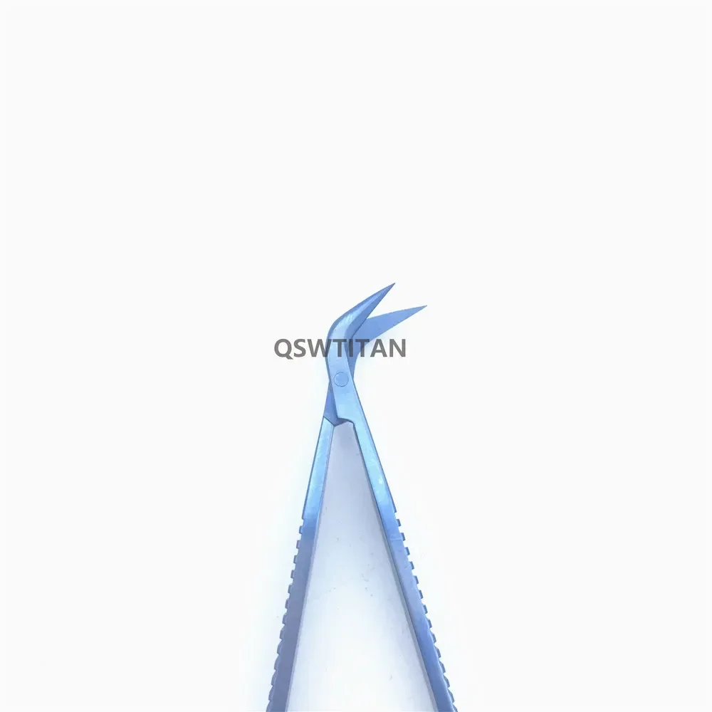 Ophthalmic Keratoplasty Scissors Titanium Microsurgical Practice Instrument Ophthalmic Scissors
