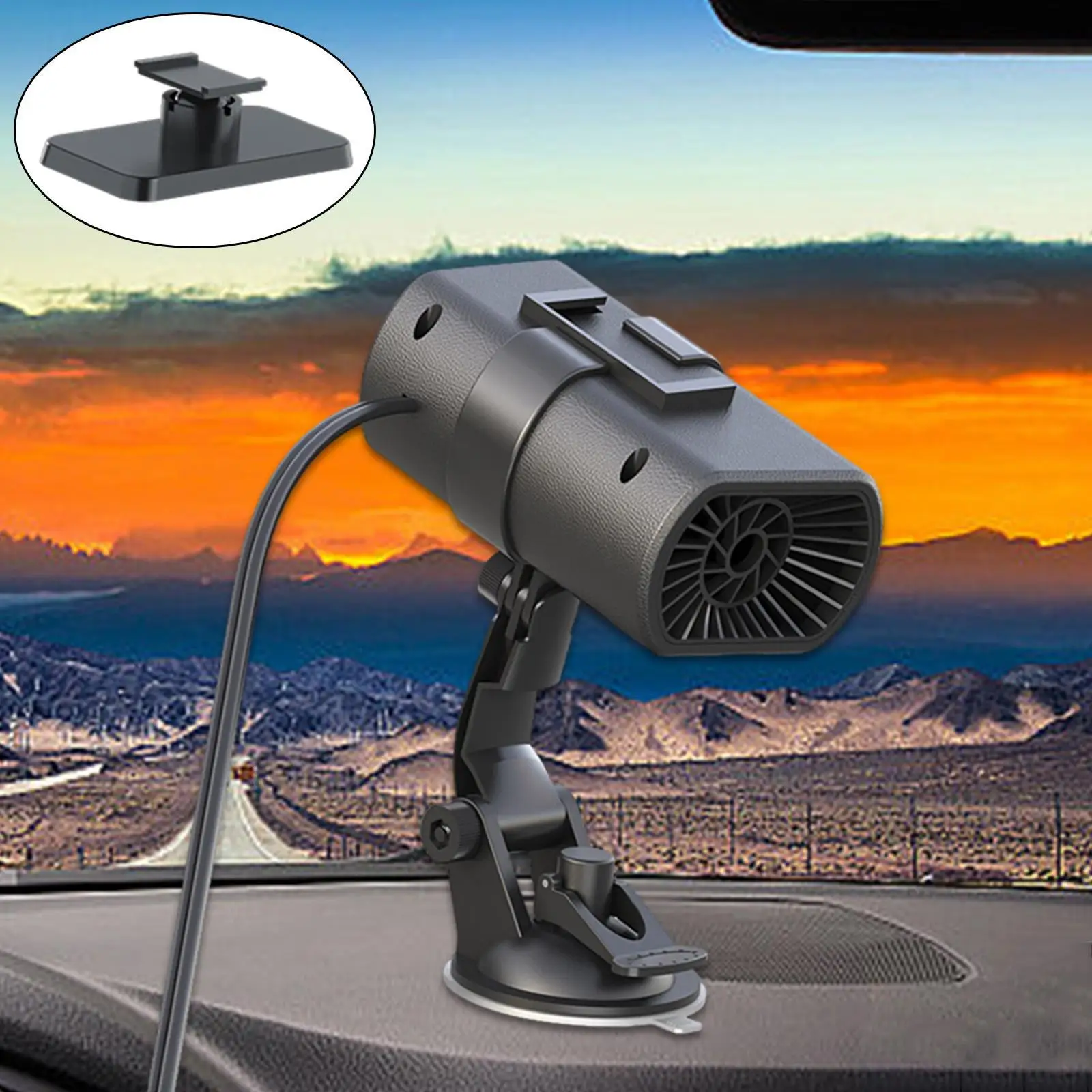 12V Car Heater Heat Fan Automotive Accessory Trucks Car Interior Decoration