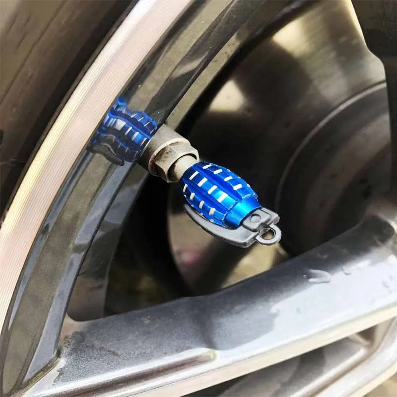 غطاء صمام إطار سيارة من سبائك الألومنيوم ، غطاء ساق ، غبار هواء ، شاحنة ، حافة عجلة الدراجة ، 4 من سبائك الألومنيوم