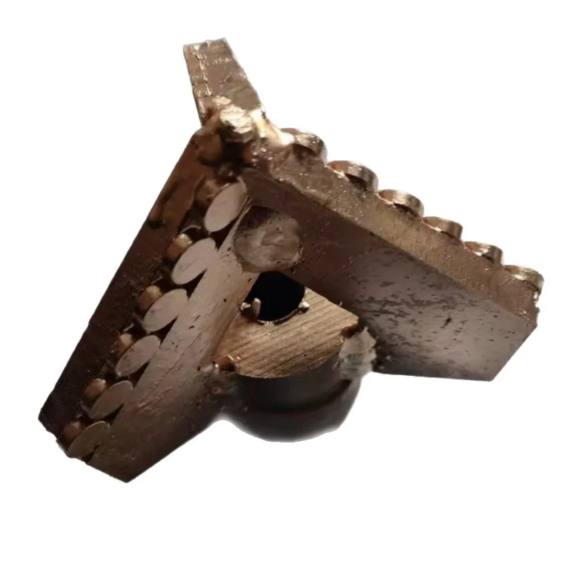 1PC Three Wing Tungsten Carbide Drill Bit With Middle Octagonal Connection For Non Coring Hole Opening In Soil Weathered Rock