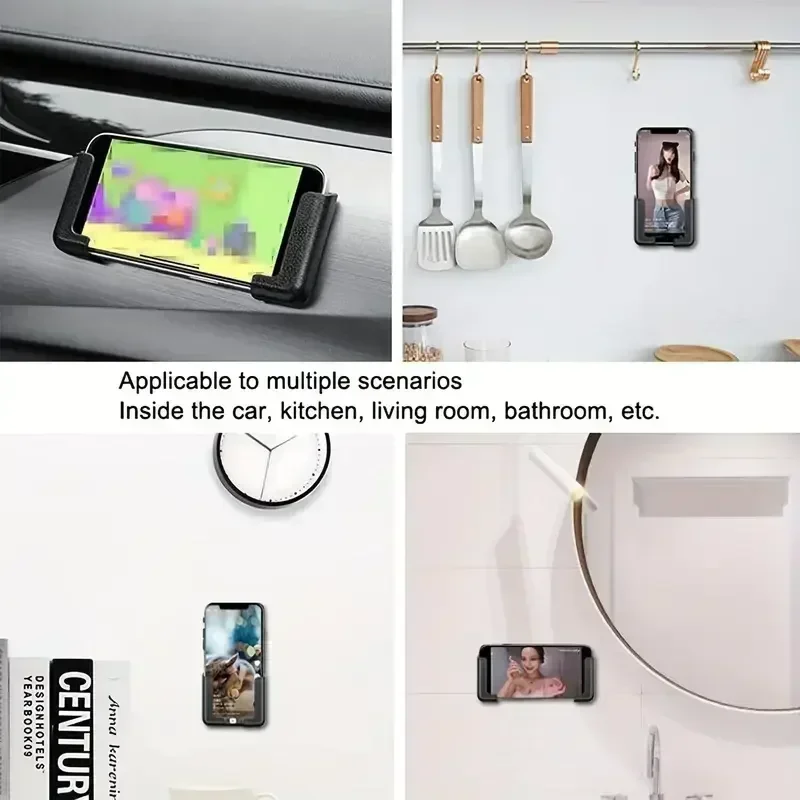 Self-Adhesive Dashboard Phone Mount Holder Car Phone Holder Universal Car Gravity Holder GPS Stand Rack Car Interior Accessories image 5