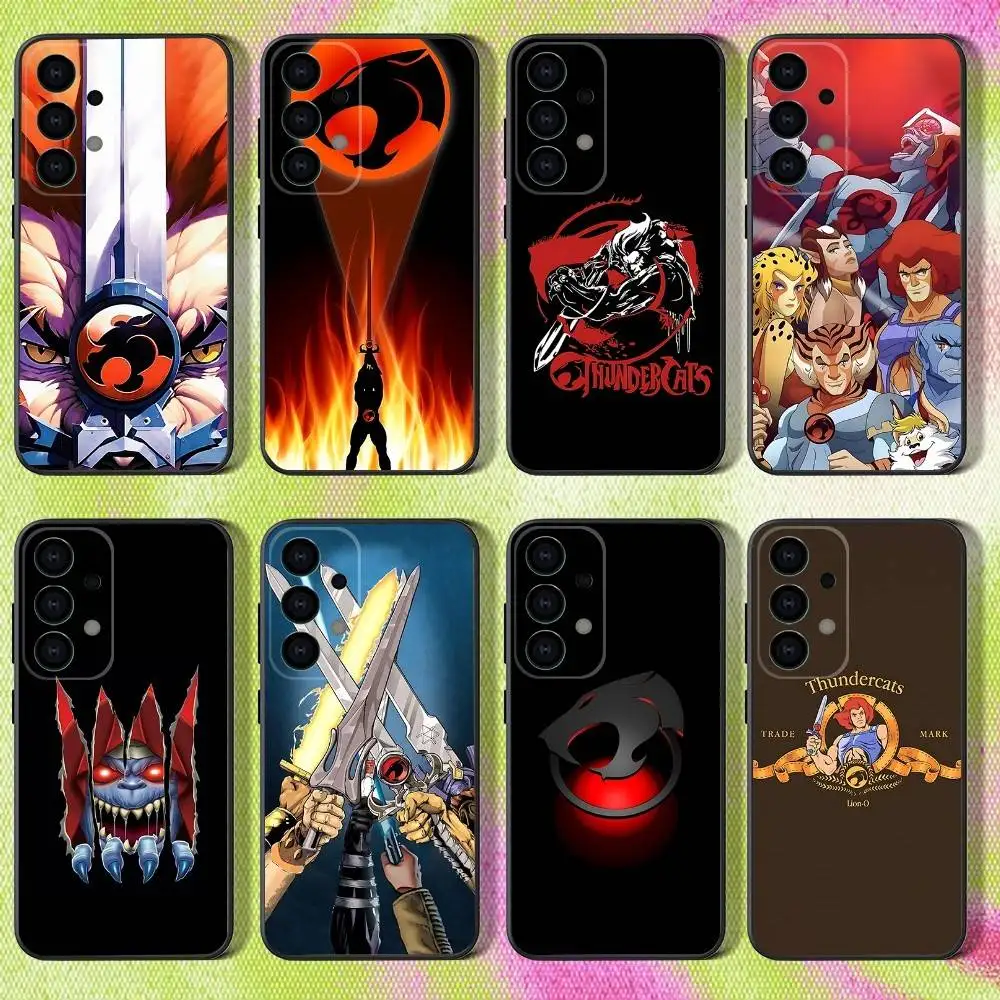 

Phone Case For Samsung S25,S24,S21,S22,S23,S30,Ultra,S20,Plus,Fe,Lite,Note,10,9,T-ThunderCats CARTOON 5G Black Cover