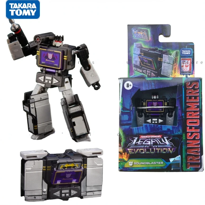 

В наличии экшн-фигурки Takara Tomy Трансформеры Legacy Evolution Core Class Soundblaster Коллекционная Подарочная игрушка