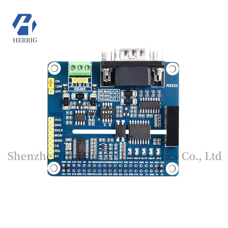 لوحة توسيع Weixue Raspberry Pi RS485 RS232، واجهة SPI معزولة 5 فولت، دائرة عالية السرعة/الحماية #4