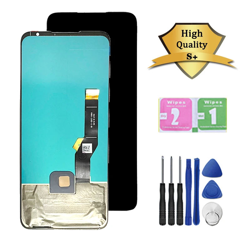 6.8”AMOLED 165Hz For ZTE nubia Red Magic 6s Pro 6S Pro LCD Display Screen Frame+Touch Panel Digitizer For RedMagic6s LCD