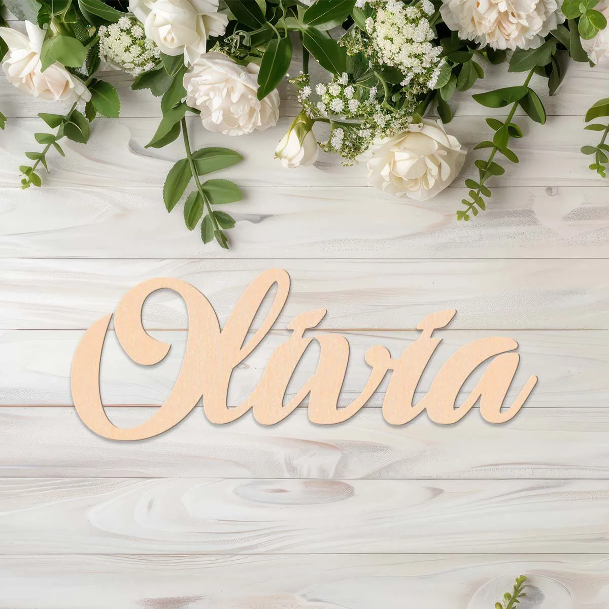1 customized wooden nameplate with personalized letters or names Customized handwritten wooden plaque wall decoration Living ro