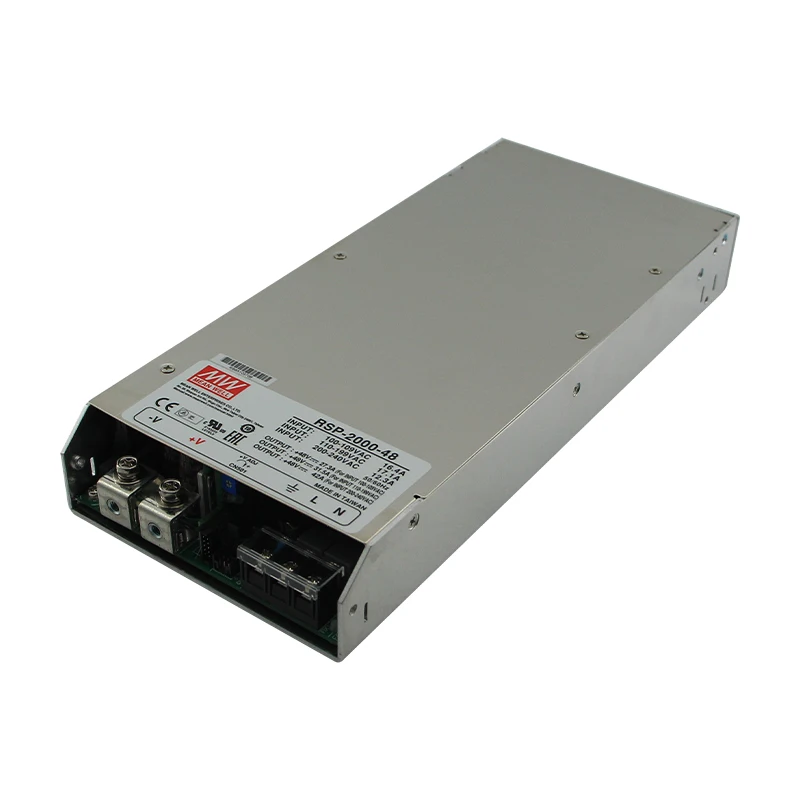Mean Well RSP-2000-48 2000 W 48V Fonte de alimentação comutada 2000W LED Driver