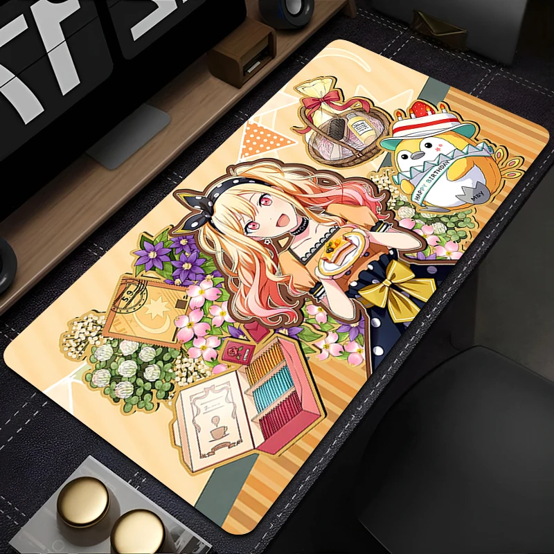 Mouse pad Large game player computer keyboard pad desk pad anti-slip cartoon table pad Kawaii PC carpet Project SEKAI Mousepad