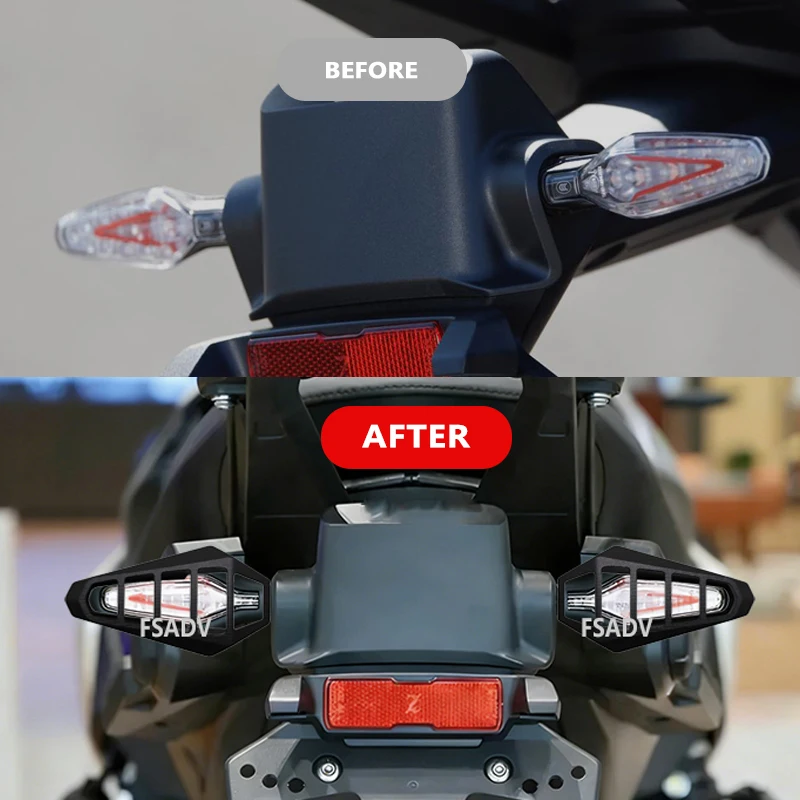 R1300GS Motorcycle Rear Turn Signal Light Protection Cover For BMW R 1300 GS ADV R 1300GS ADVENTURE R1300GSA 2024 2025 2026
