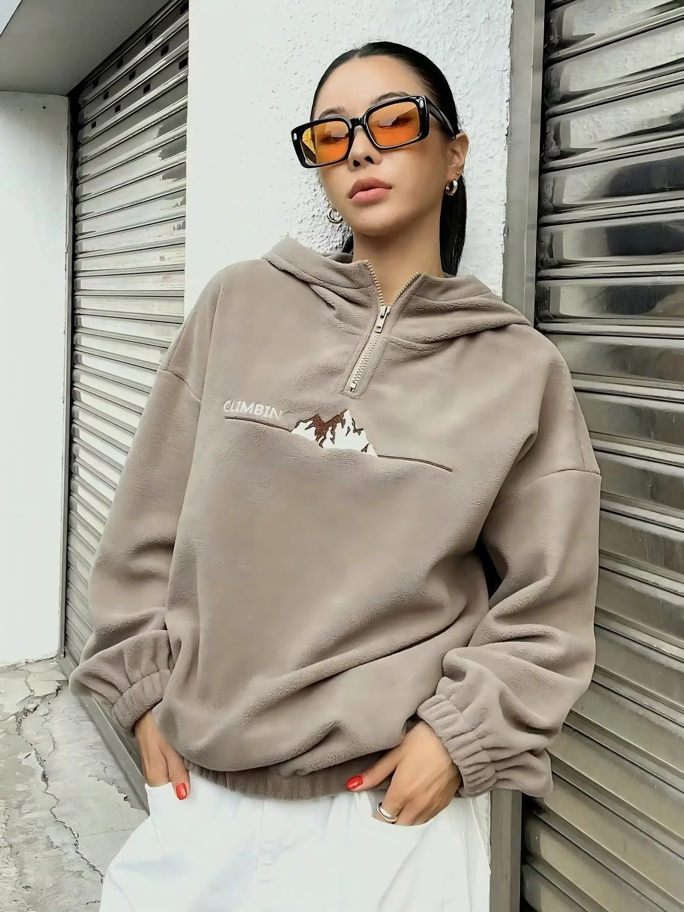 

CGC 2026 New Fashion Hoodies Woman Autumn Winter Thicken Warm Fleece Sweatshirt Casual Long Sleeve Tops Pullovers y2k Hoodies