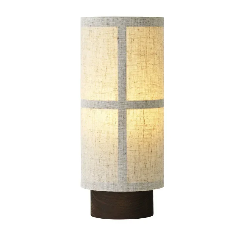 Japanese-style lonely wind table lamp B&B living room sofa side study room light in the bedroom model room Chinese Zen tea r