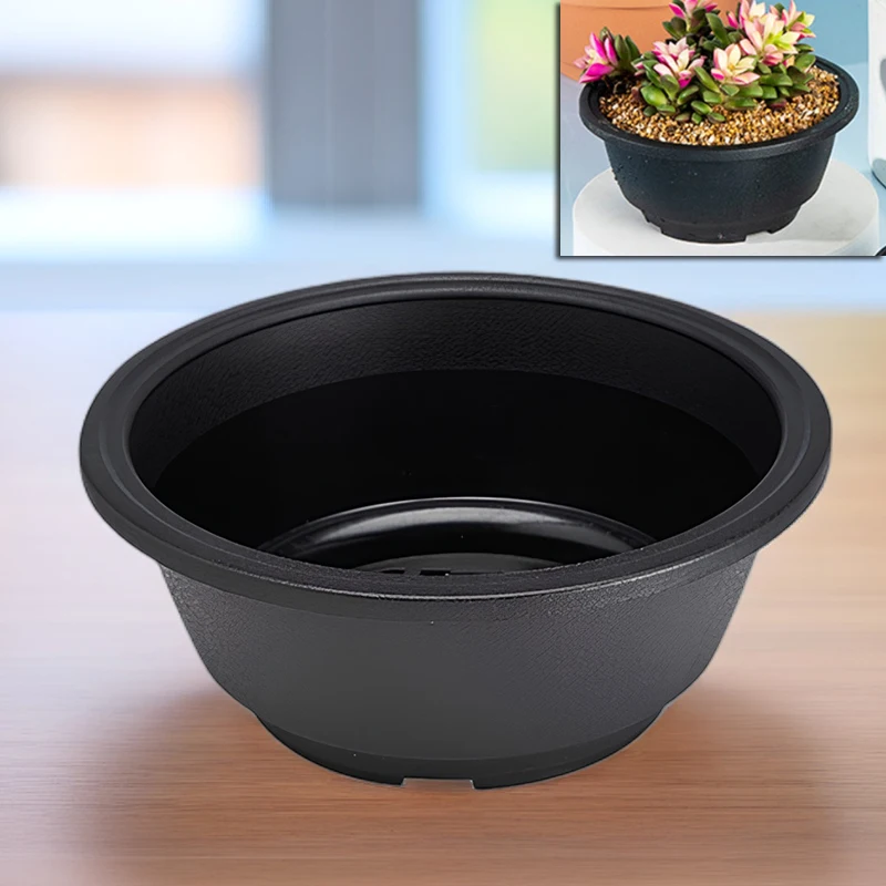 

6 Pcs Succulent Combination Pot Planter Household Flower Pots Plants Bowl Patio Flowerpot Plastic Planting Vintage Garden Home