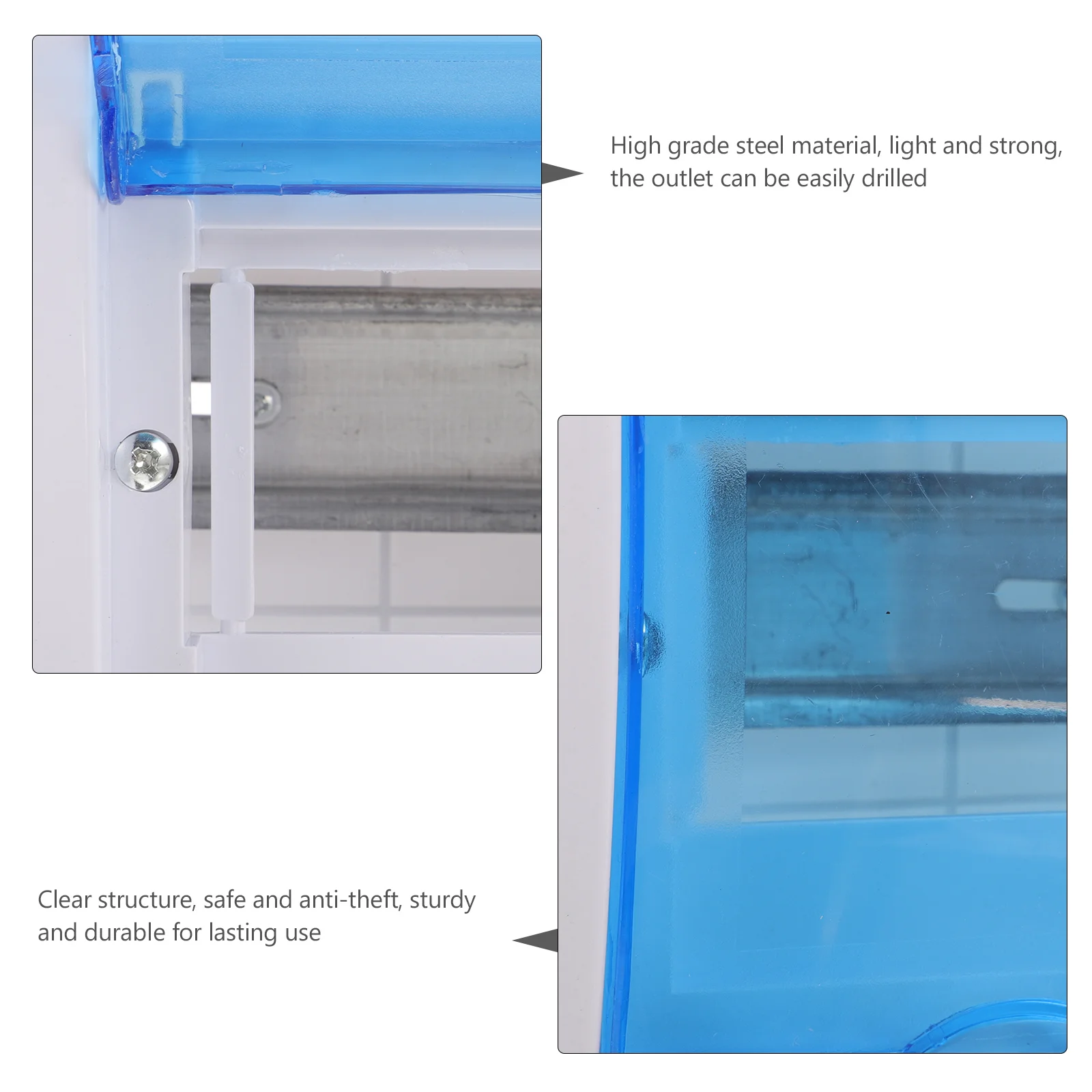 Car Key Protector Plastic Circuit Box Electrical Boxes Weatherproof Panel Small