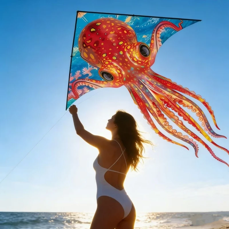 

Новые воздушные змеи-осьминоги, летающие змеи для продажи, парашютные змеи, радужные пляжные змеи, нейлоновые змеи-воздушные шары, змеи-самолеты, фольгированные змеи-орлы