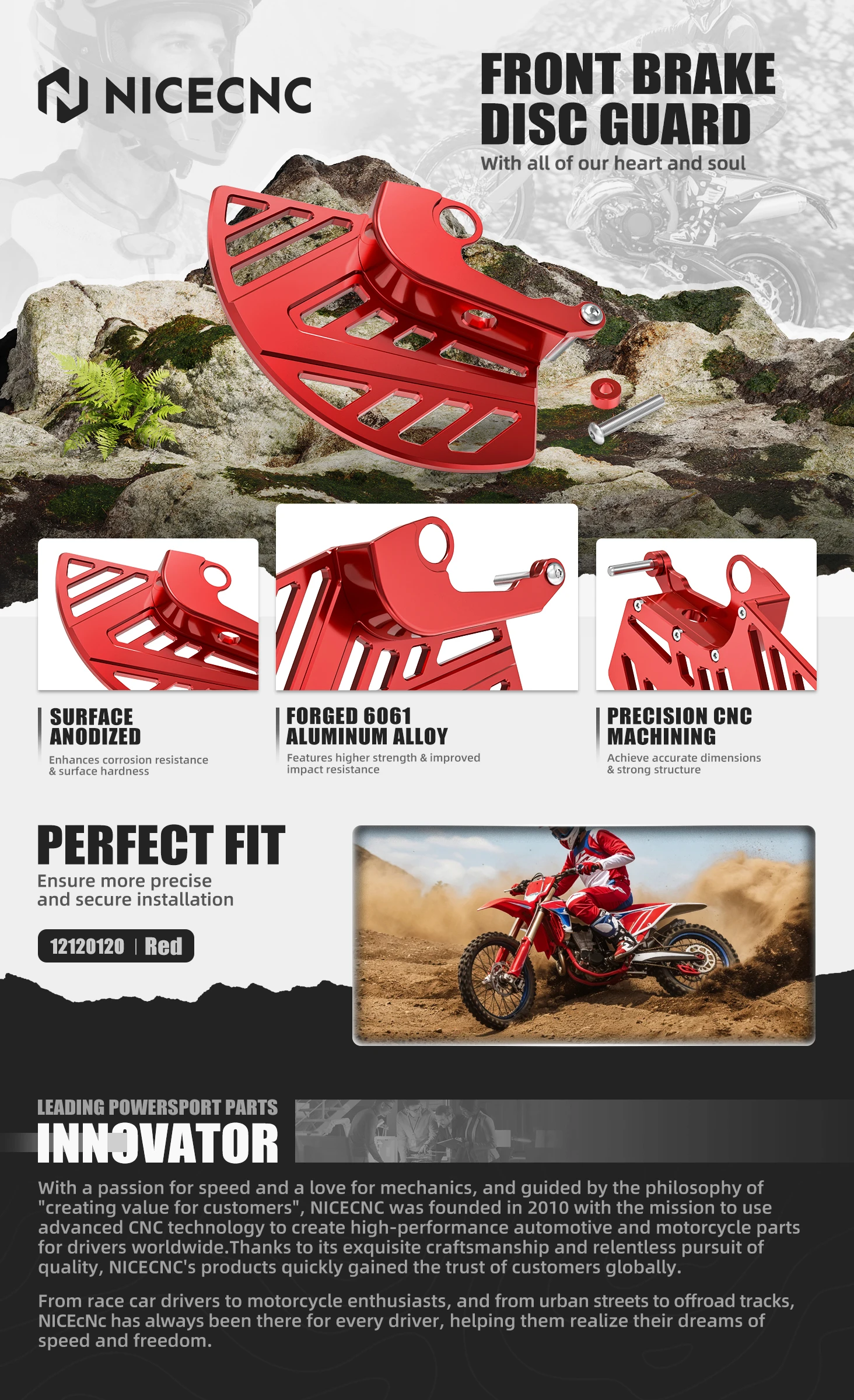 Vordere Bremsscheibenschutzabdeckung für Beta RR 125 200 250 300 350 390 430 480 X-Pro 2020-2026 RRS RS 350 430 500 2015-2026 RX 350 450 – Detail 1
