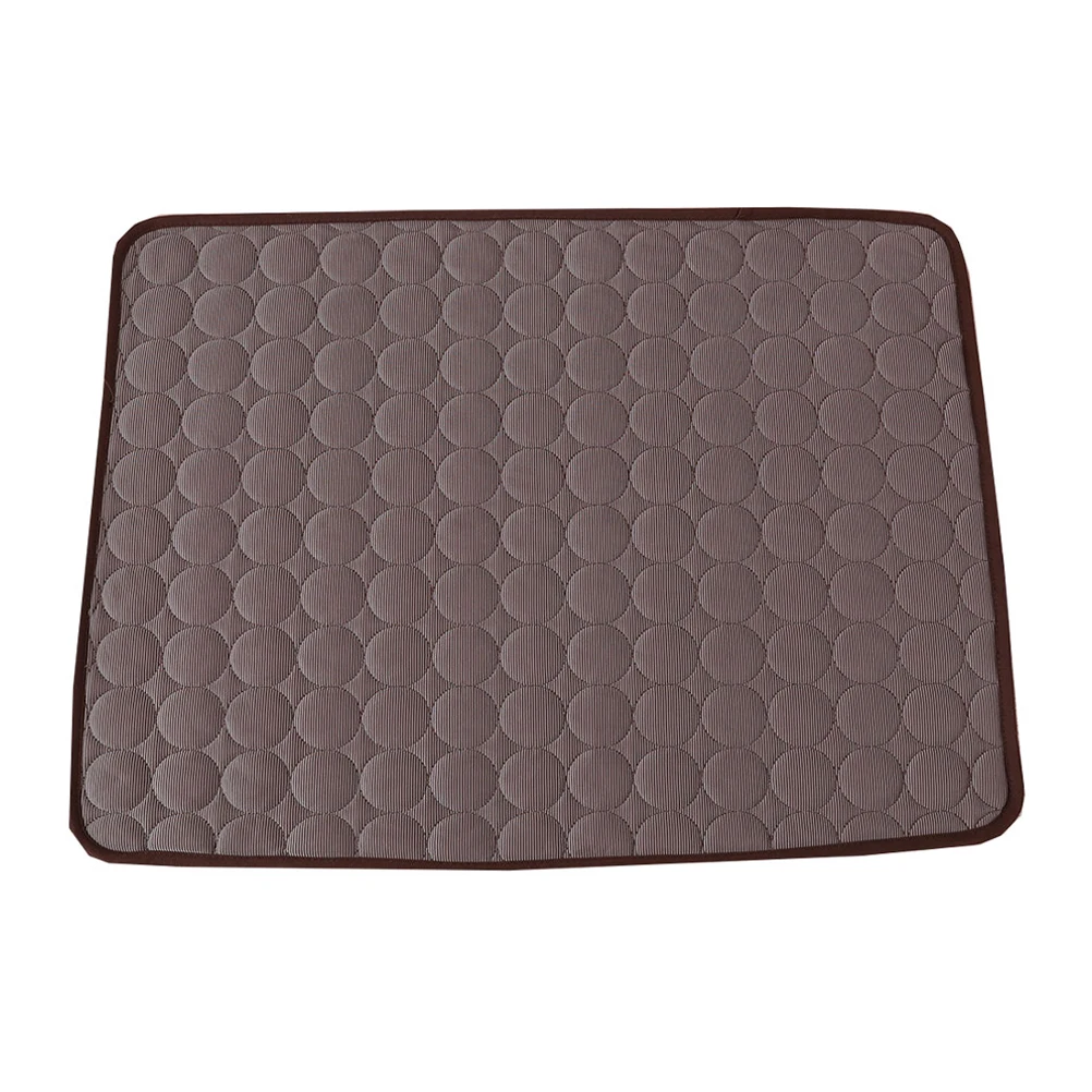 

Pet Pad Pet Summer Mat Cool Breathable Prevent Overheating Widely Use for Dog Cat Chair Bed Crate Kennel Car Travel Coffee Size