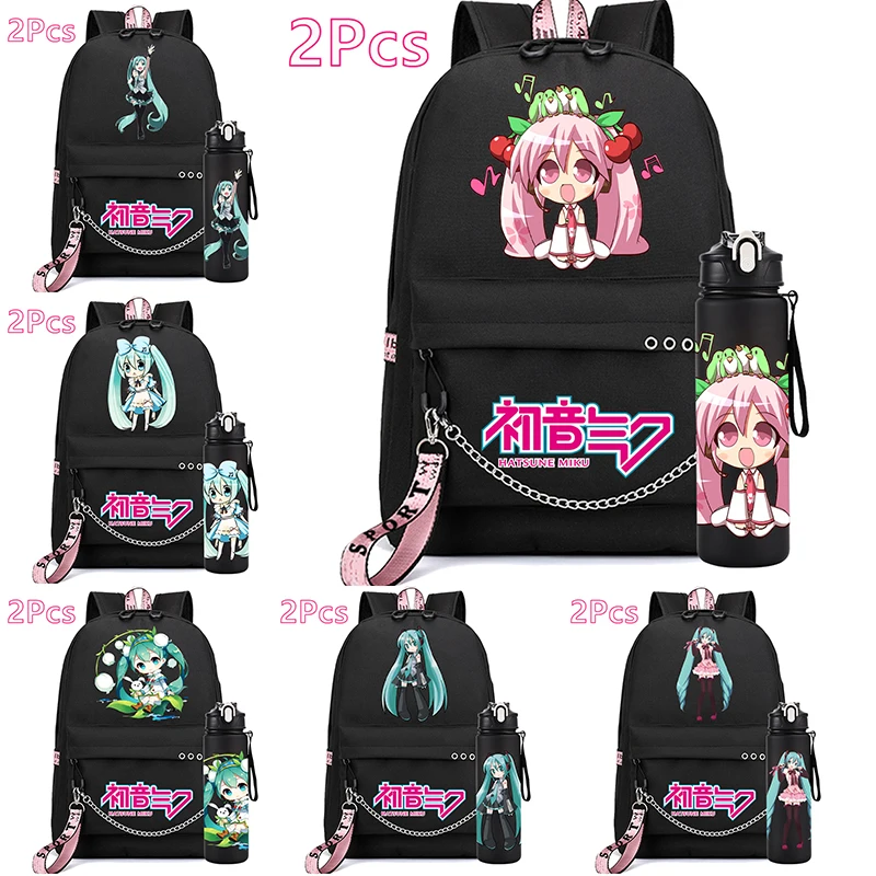 sac-a-dos-imprime-anime-hatsune-miku-avec-bouteille-d'eau-de-750ml-pour-adolescentes-et-garcons-sac-a-livres-etanche-cadeau-2-pieces-ensemble