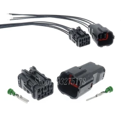 1 Set 6 Pin MG640337-5 MG610335-5 7222-7464-30 7123-7464-30 Car Headlight Wire Socket Auto Tail Light Cable Connector for Kia