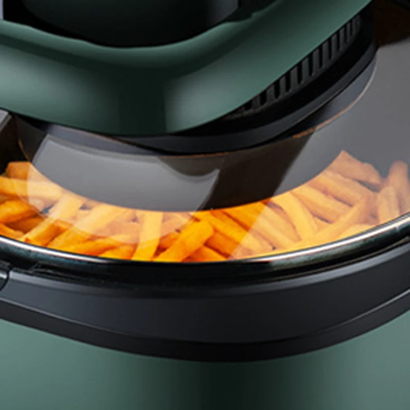 6L Large Capacity Electric Fryer Intelligent Multifunctional Electric Fryer Visual Cover AF-308 Air Fryer Household