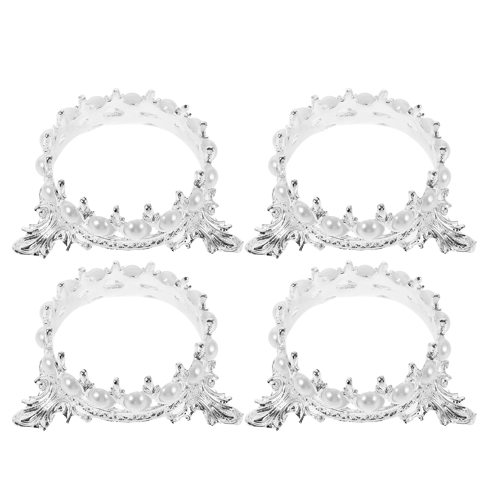 

4pcs Art Pen Rack Crown Design Brush Holder Stand For Manicure Salon Supplies Stable Makeup Brush Organizer Bracket Beauty