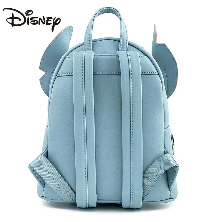 MINISO Disney Loungefly Lilo and Stitch Stitch Stitch Wallet Backpack School Bag Men\'s and Women\'s Casual Bag School Backpack