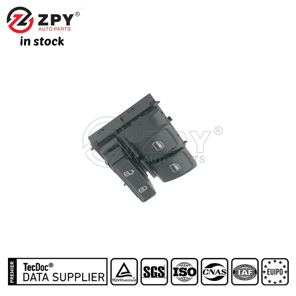 ZPY مفتاح نافذة الطاقة الأمامي الأيسر الجديد لسيارة Volkswagen Jetta 34D 959 858 #2