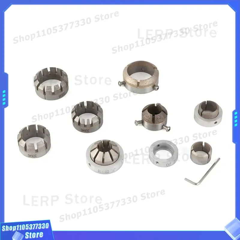Diamond Countersink Drill Bit Set for Glass Tile Ceramic Hole Cutter Grinding Sleeves Tool Kit Professional Hardware