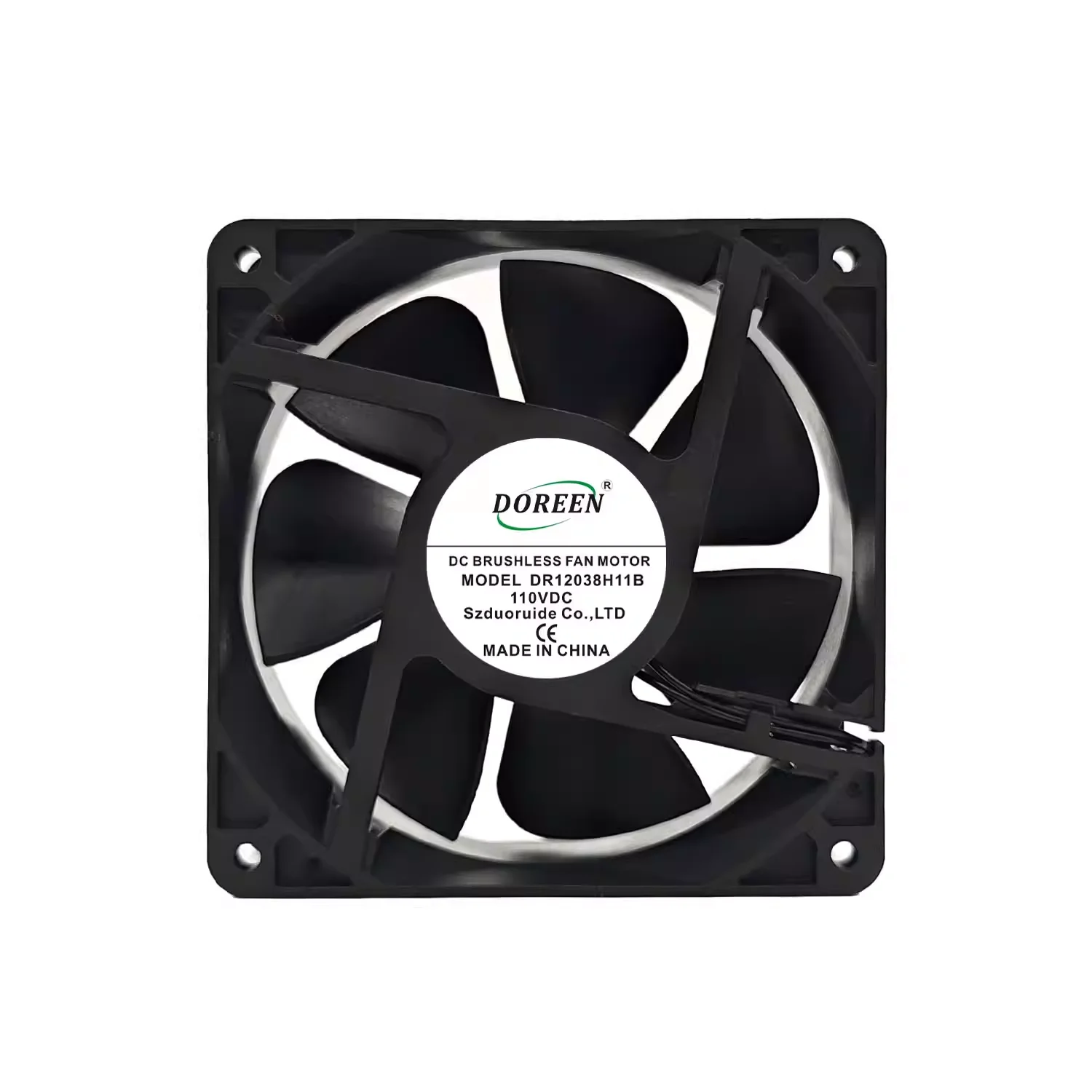 

New For Original DOREEN DR12038H11B DC110V 12CM Cabinet Cooling Fan