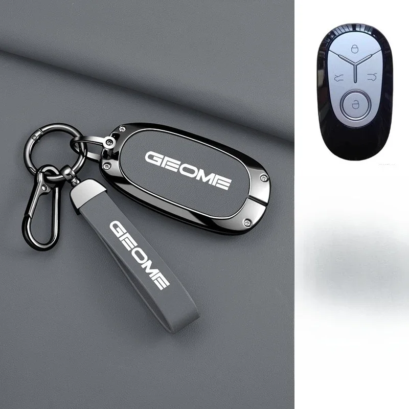 Premium Zinc Alloy Key Cover Case for Geely Xingyuan Youth/Freedom/Exploration/Dream Edition (2026) - Protective Key Fob Shell 6