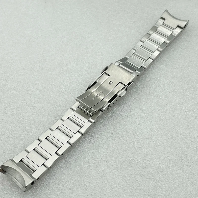 Solid 20MM Width Stainless Steel Watchband Deployment Clasp Buckle Suitable For SPB185J1/187J1 Case