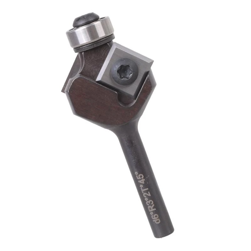 

Professional Grades 45 Degree Angled Router Bit Chamfering Tool For Furniture Assembly And Construction Applications
