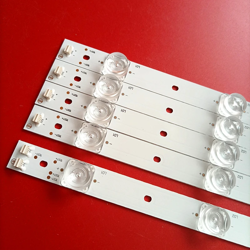 1 SET LED Strip 10 Lamps 642DL002 003 T85-H08-3.2-3.4 RF-BS420E32-1001A RF-BS420E32-0502B-07 for Konka LED42F1500C 72000075YT GK