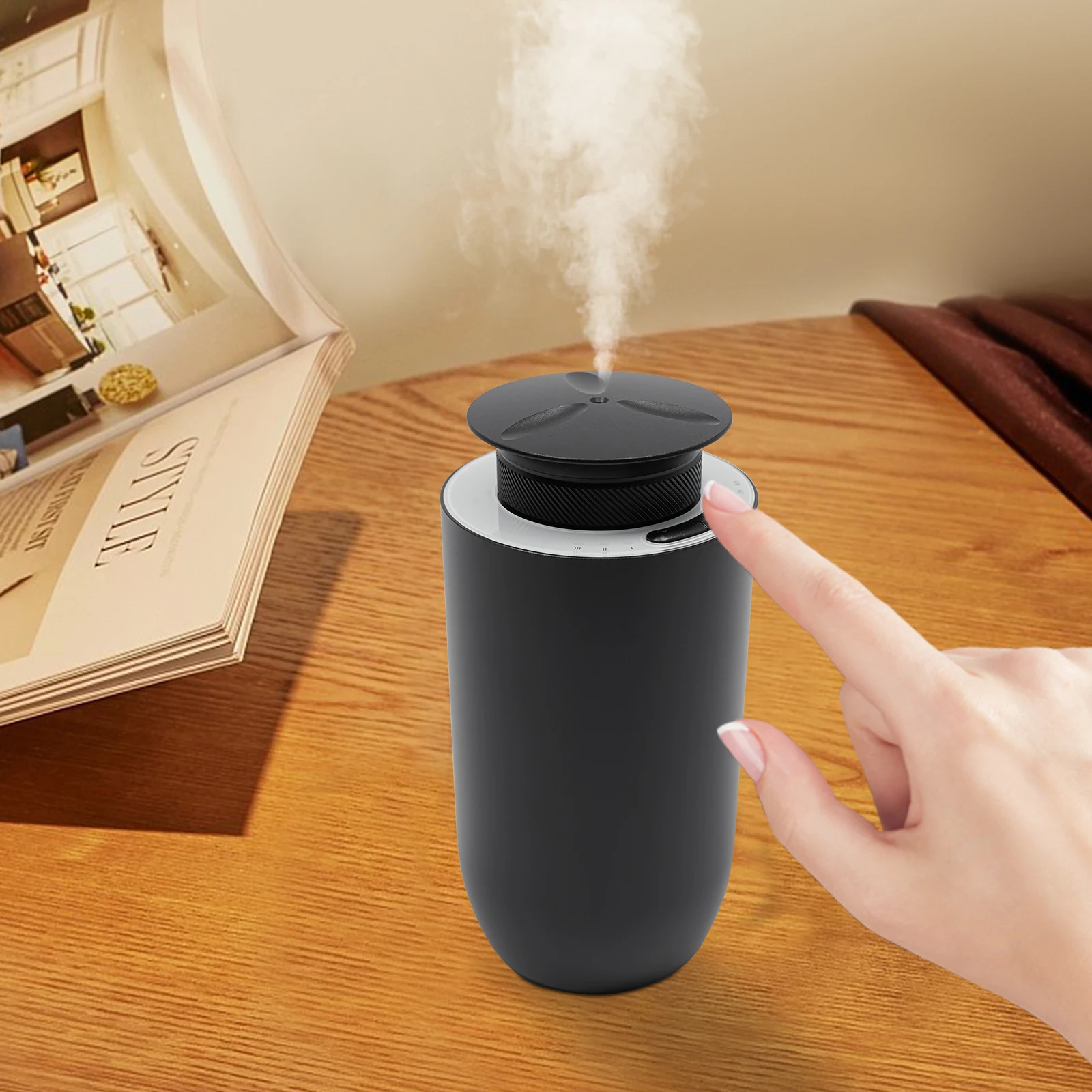 آلة ناشر رائحة السيارة USB شحن سبائك الألومنيوم المواد التلقائي معطّر الهواء رائحة كهربائية لغرفة المكتب المنزلي #2