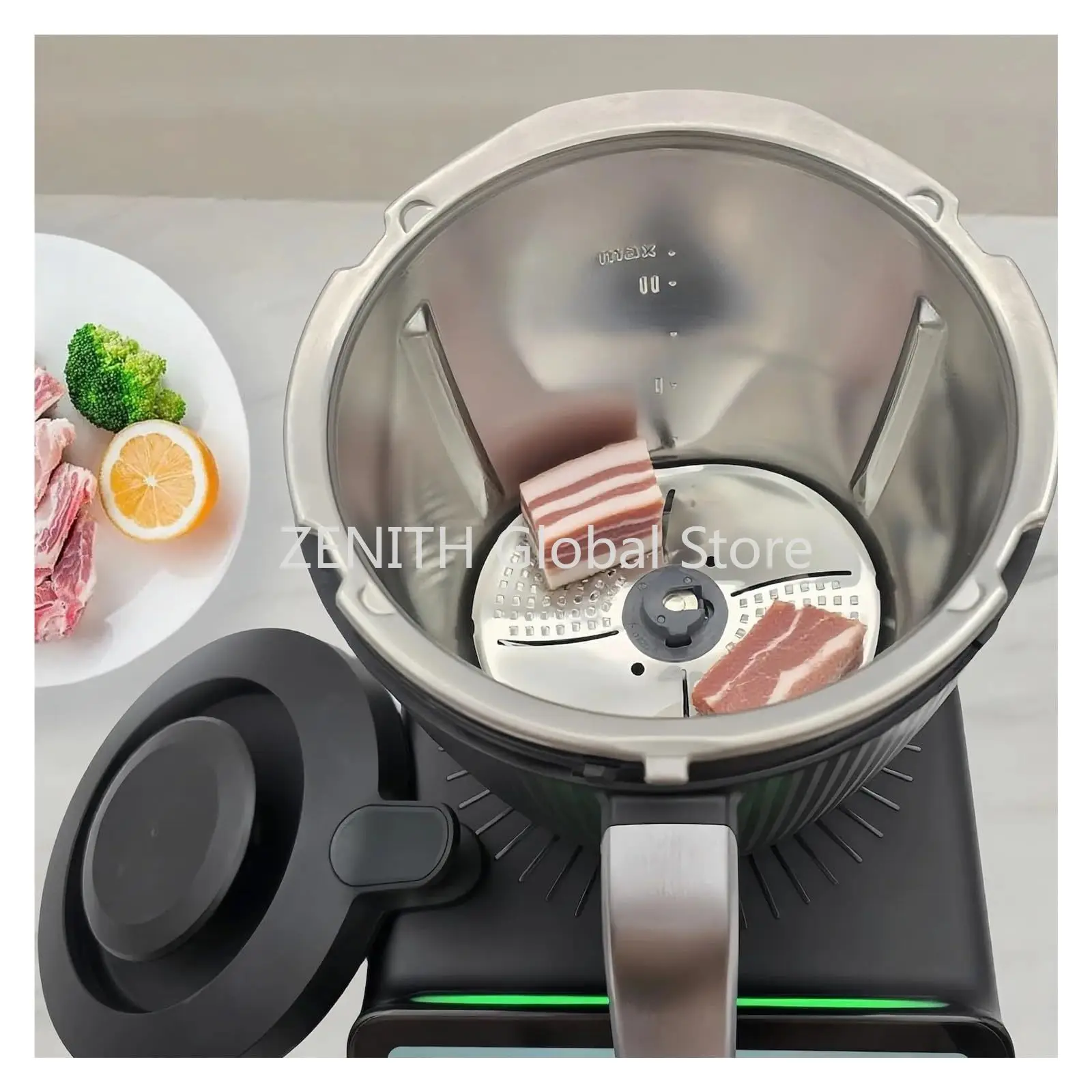 Stainless Steel Blade Protective Cover Baffle Guard Compatible with Thermomix TM5 TM6 TM31 TM7 Kitchen Accessories view 5