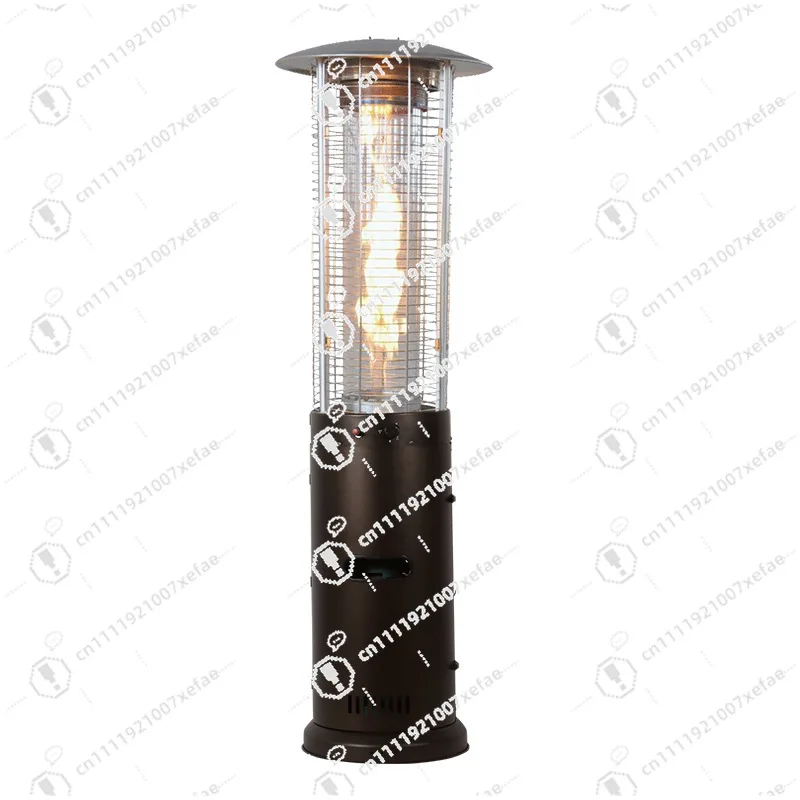 Steel outdoor gas heater liquefied gas heater circular landscape