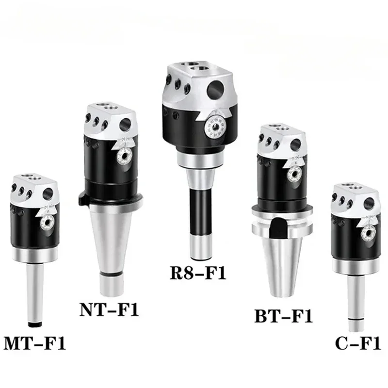 F1 Bohrkopf 50mm 75mm 100mm CNC-Drehmaschine Grobbearbeitung Kompatibel mit BT30 BT40 NT30 NT40 C20 C25 R8 MT2 MT3 MT4 – Detail 5