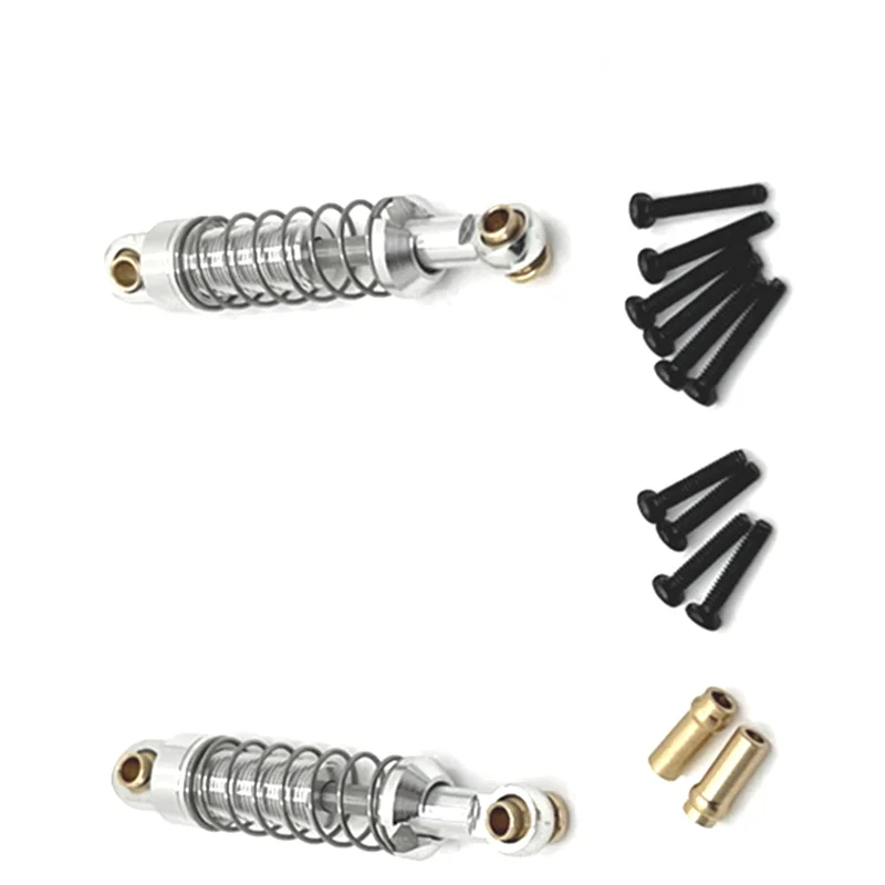 تثبيت محور خلفي من الألومنيوم ، سيارة بتحكم عن بعد تصنعها بنفسك ، إكسسوارات ، فضة ، شاحنة MN ، MN82 ، LC79 ، MN78