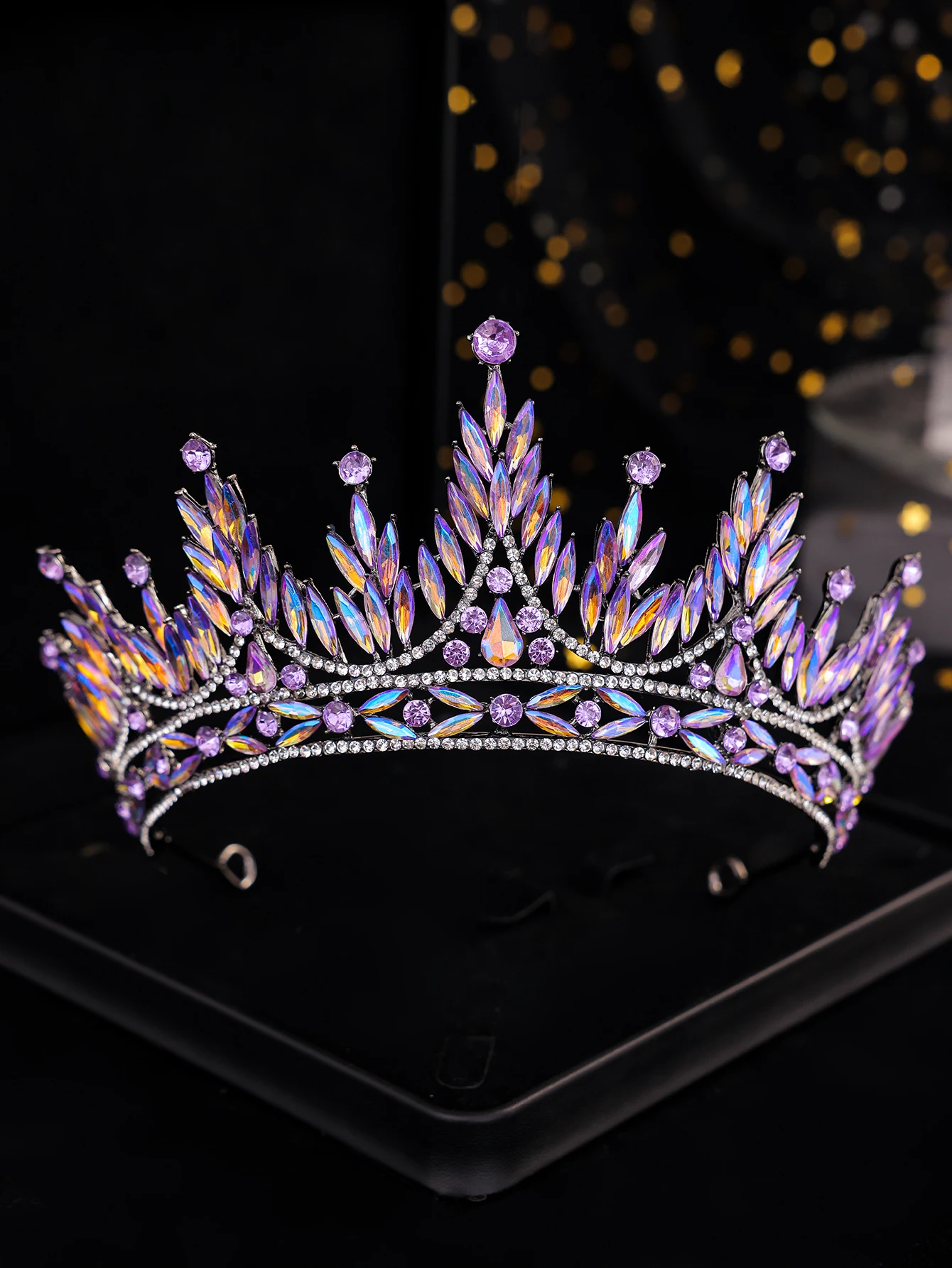 Bride's Crown, Horse Eye, European and American Princess's Crown, Headwear, Queen's Fashion Accessories