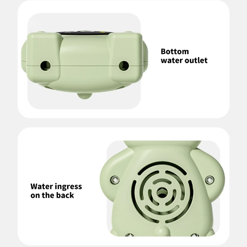 J15U цифровой монитор воды для детской ванны, надежный климат-дисплей, дружественный измеритель температуры в форме животного