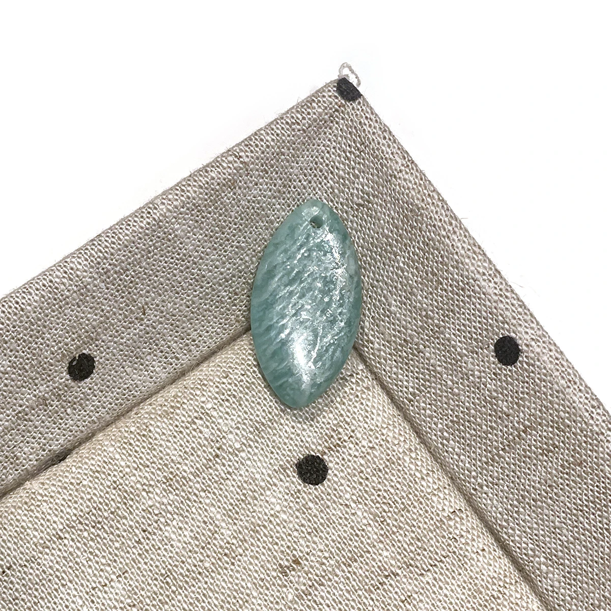 3 Stück Naturstein Grüner Aventurin/Amethyst Kleiner Anhänger 13x25mm für Schmuckherstellung DIY Halskette Armband Ohrringe Zubehör – Detail 6