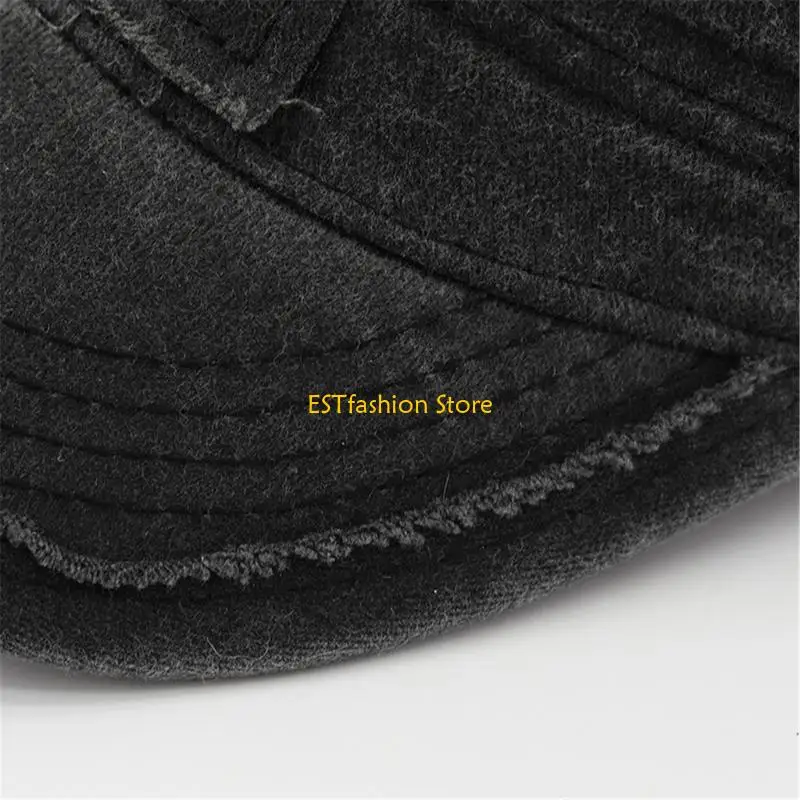 Y5GC Street Photo Hat Unisex Baseball Hat Beach Sun Hat Women Travel Ripped Hat