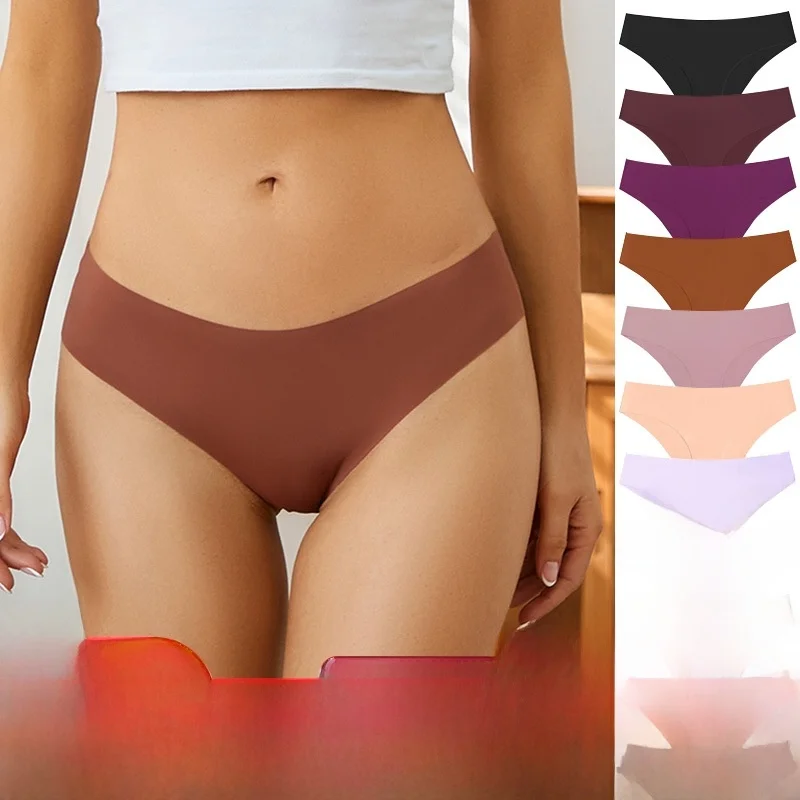 

Спортивное нижнее белье для йоги большого размера Sl, женские сексуальные брюки из ледяного шелка, удобные хлопковые трусы со средней талией