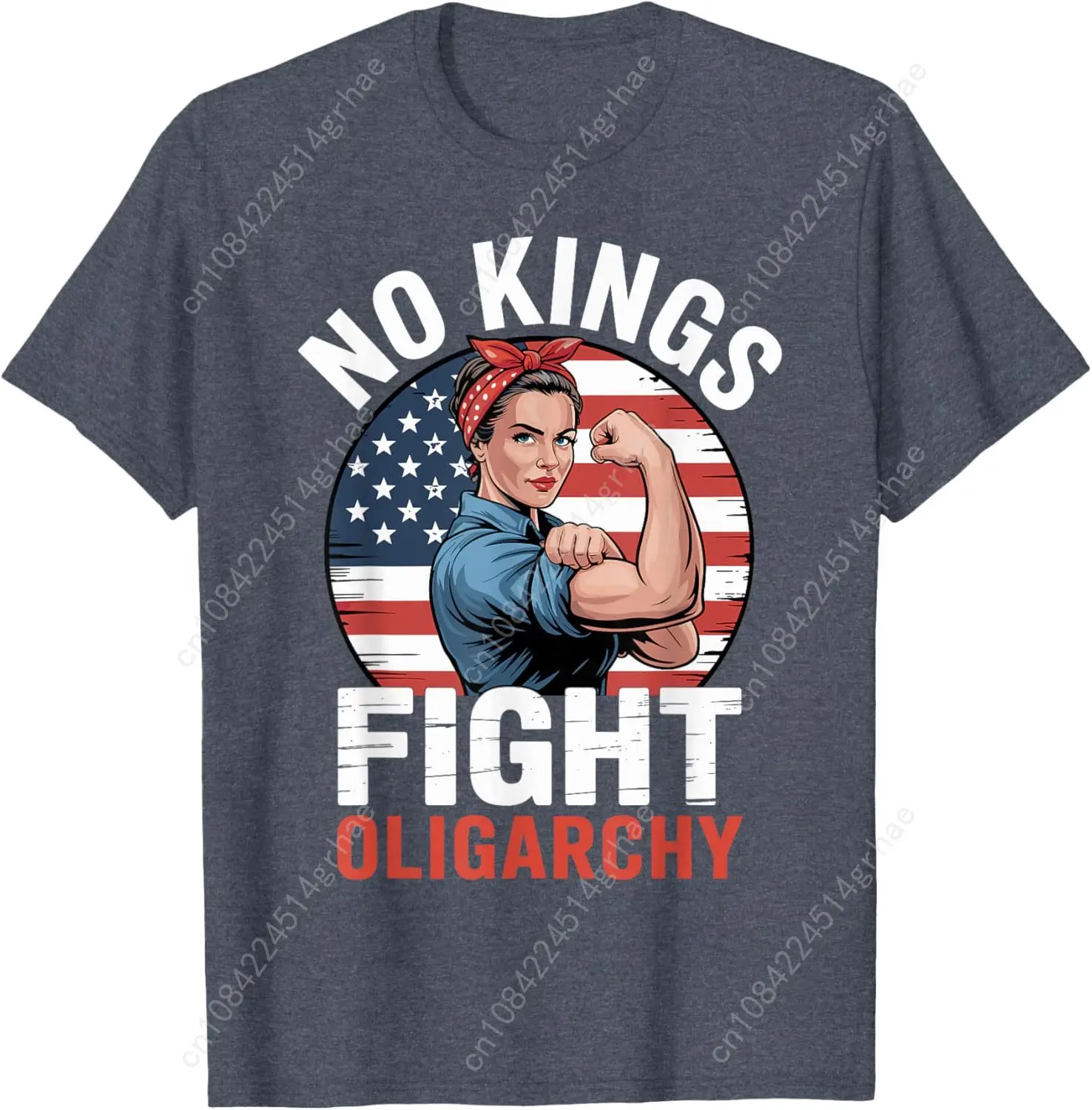 تي شيرت No Kings Fight Oligarchy #3